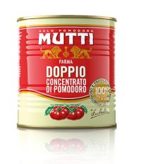 Томатная паста с массовой долей сухих веществ 28%, Mutti (0,88кг)
