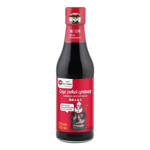 Соус соевый супериор, SAUCE GRANDMASTER (0,250л)