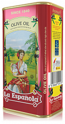 Масло оливковое рафинированное Classic, La Espanola ж/б (1л)