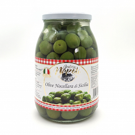 Оливки Ночеллара, Antica Napoli (1,016кг)