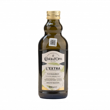 Масло оливковое Extra Virgin, Costa d’Oro (0,5л)